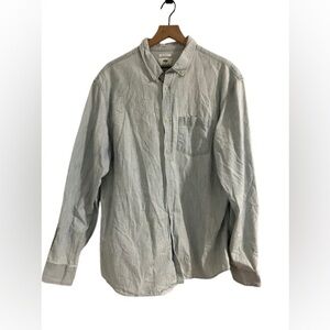 Old Navy Light Denim Slim Fit Button Down Shirt